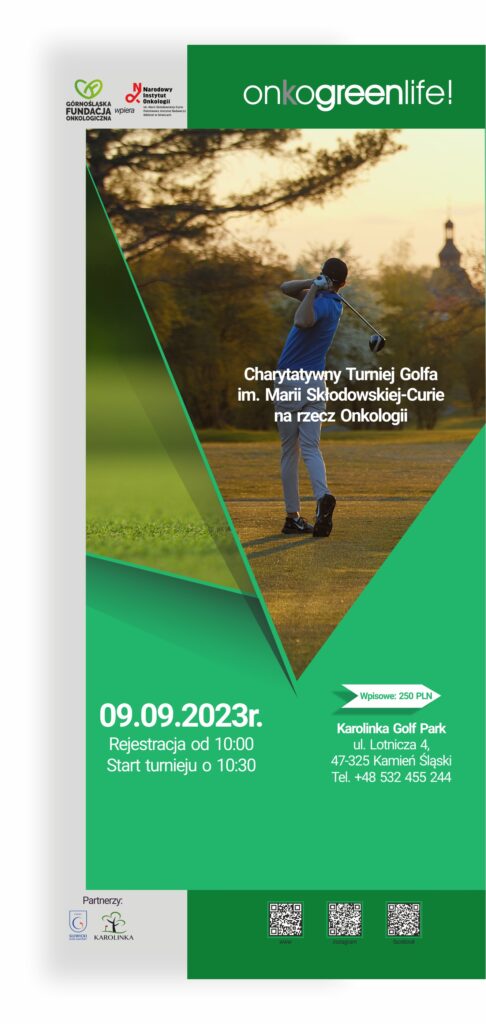 onkogreenlife - Charytatywny Turniej Golfa